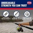 thumbnail image 3 of Penn Carnage III Jig Conventional Spinning Fishing Rod, 6’, Loads 80 – 200 Lbs, Black, 3 of 12