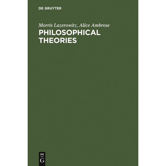 Philosophical Theories, (Hardcover)
