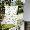 thumbnail image 5 of Wukai Sea Creatures Garden Flags Double Sided Welcome Garden Yard House Flags Outside Outdoor House (Only Flag), 5 of 8