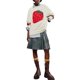 thumbnail image 2 of Suéter de Cuello Redondo de Otoño para Mujer, Suéter Informal de Punto con Estampado de Fresas y Larga, Tops Casuales Elegantes. XL, 2 of 8