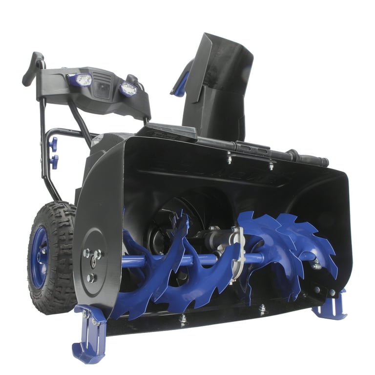 Snow Joe ION8024-XRP Cordless Two Stage Snow Blower, 24-Inch · 80 Volt · 2  x 6 Ah Batteries