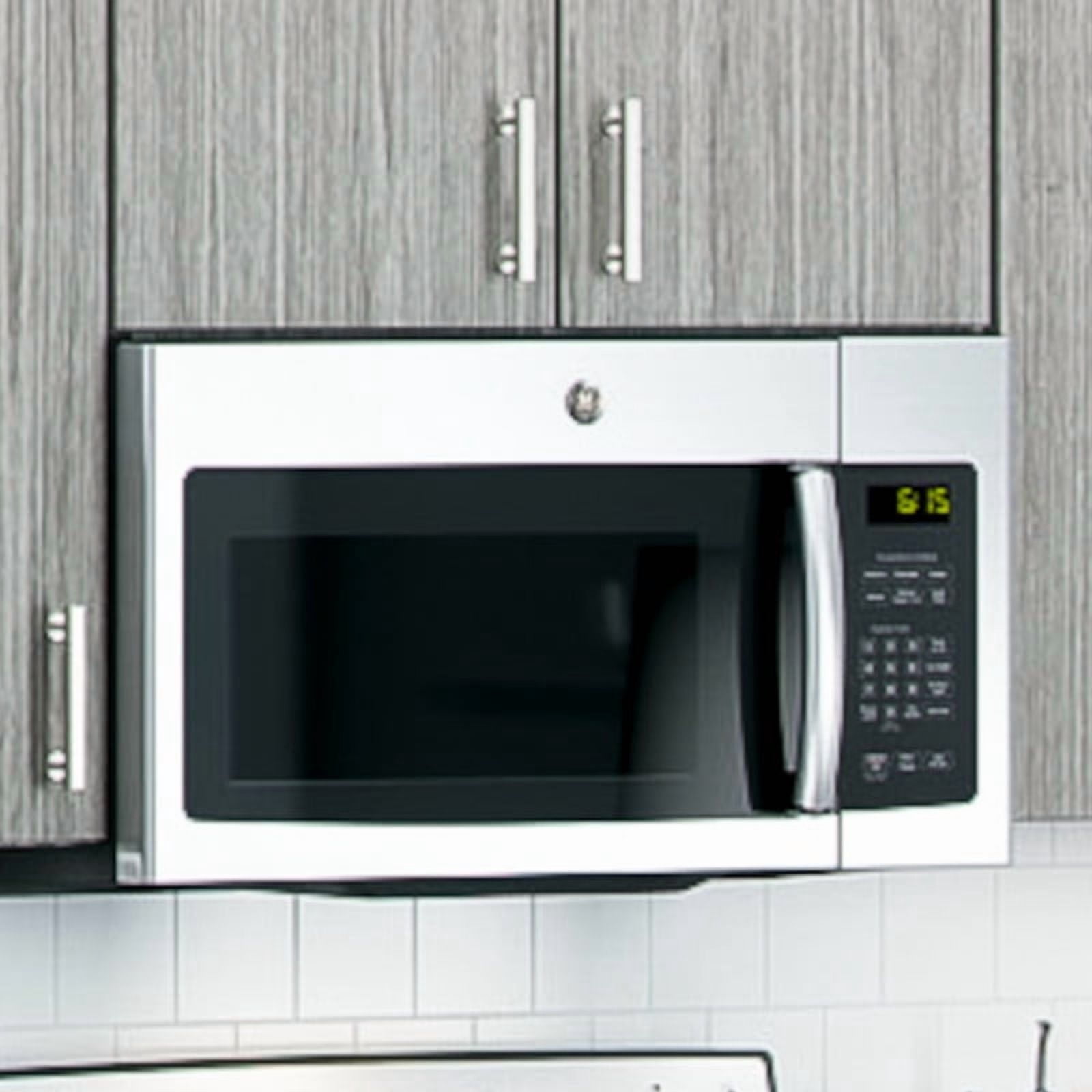 GE 1.6 cu ft Over-the-Range Microwave Oven, Stainless Steel, 1000W, Vent 300 CFM, Model JNM3163RJSS