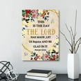 thumbnail image 3 of This is The Day The Lord Has Made Psalm 118:24 Canvas Wall Art,Bible Verse Scripture Canvas Painting Prints for Christian Home Bedroom Office Church Religious Wall Decor, 3 of 6