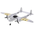 thumbnail image 3 of 1pc P38 RC Fighter 2.4G Radio telemando Modelo de Espuma Juguete para CUTICAT P38 RC Fighter, 3 of 8