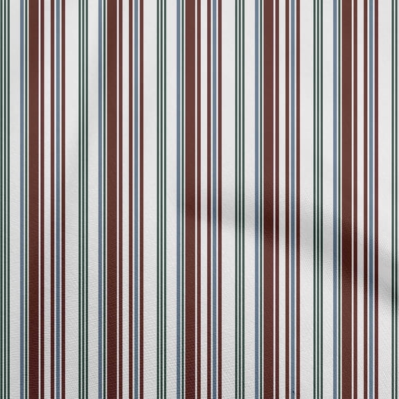oneOone Viscose Chiffon Maroon Fabric Stripes Sewing Craft Projects Fabric Prints By Yard 42 Inch Wide-GK