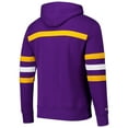 thumbnail image 3 of Men's  Purple Minnesota Vikings Vintage Logo Head Coach Fleece Pullover Hoodie, 3 of 3