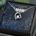 thumbnail image 2 of To Mom Remembrance Message You are Missed Forever Necklace w Message Card, 2 of 20