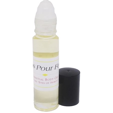 Versace: Eros Pour Femme For Women Perfume Body Oil Fragrance [Roll-On - Clear Glass - Light Gold - 1/3 oz.]
