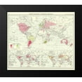 thumbnail image 2 of Bartholomew 13x12 Black Modern Framed Museum Art Print Titled - Global Meat Exporting Importing - Bartholomew 1907, 2 of 5