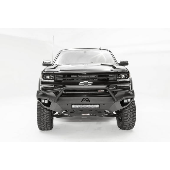 Fab Fours CS16-D3852-1 Vengeance Front Bumper Fits 16-17 Silverado 1500 Fits select: 2016-2018 CHEVROLET SILVERADO