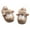 Brown, variant on Kids Cartoon Bird Penguin Coral Velvet Soft Non Slip Slippers Home Warm Shoes