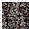 thumbnail image 3 of Soimoi Black Fabric - By the Yard - 56 Inch Wide - Leaves Print Fabric - Nature - Inspired Elegance for Apparel and Decor Printed Fabric, 3 of 6