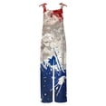 thumbnail image 5 of Xihbxyly Jumpsuits for Women, Overalls Women Maternity Jumpsuit Women Loose Fit Linen Overalls for Women Wide Leg Rompers Cotton Overalls with Pockets On Sale #1, 5 of 5
