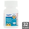 Equate Sleep Aid Doxylamine Succinate Tablets, 25 mg, 32 count