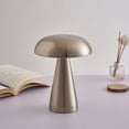 thumbnail image 2 of Mushroom Lamp Led Bar Table Lamp Light Luxury Hotel Cafe Outdoor Table Lamp Bedside Usb Charging Night Light-af, 2 of 3