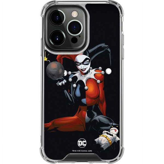 Skinit DC Comics Evil Harley Quinn iPhone 13 Pro Clear Case
