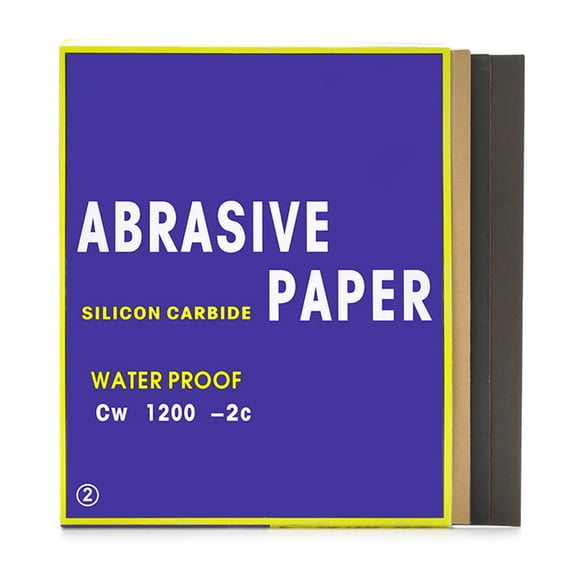 Multipurpose Sandpaper Collection Woodworking Craft Sanding Papers Sheets for Wet/Dry Sanding, Automotive Polishing