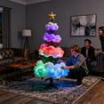 thumbnail image 4 of 16.4ft RGB Smart LED Cloud Lamp - LED Strip Christmas Tree Decorative Light, Color-Changing Function for Home, Bedroom, Festive Soft Glow, Easy to Install, Enhances Holiday Atmosphere, White, 4 of 4