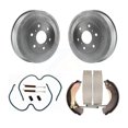 thumbnail image 1 of Transit Auto Rear Coated Brake Drum Shoes Spring Kit for Car 2009 Chevrolet Silverado 1500 GMC Sierra Except Vehicles Using Hold Down Pins KGN-100143, 1 of 11