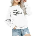 thumbnail image 6 of Fesfesfes Sleep Shirts Girls Crewneck Oversized Sweatshirt Children Fashion Long Sleeve Pullover Tops 1-12 Years, 6 of 6