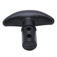 thumbnail image 4 of T Shaped Handle, Convenient Kayak Canoe T Paddle Handle Durable  For Surfboard For SUP Black,Gray, 4 of 8