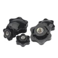 thumbnail image 5 of 10 Pcs M5/m6/m8/m10 Female Thread Hex Shaped Head Clamping Screw Knob Wing Nut, 5 of 5