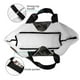 thumbnail image 4 of Balery Black And White Boston Terrier Bolsa Tote Estilo Estético con Cremalleras, Bolsa de Hombro, Bolsa de Compras Grande y Plegable, 4 of 8