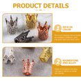 thumbnail image 2 of MasteelfCA 12Pcs Rhinestone Crowns Beads Jewelry Making Beads Charms for Necklace Bracelet, 2 of 8