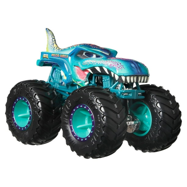ミニカー Hotwheels MONSTER TRUCKS Amazon.com: Hot Wheels Monster Trucks - Tiger Shark