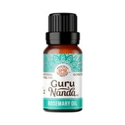 GuruNanda Rosemary Essential Oil, Pure & Natural, Aromatherapy & Diffuser, 15 mL