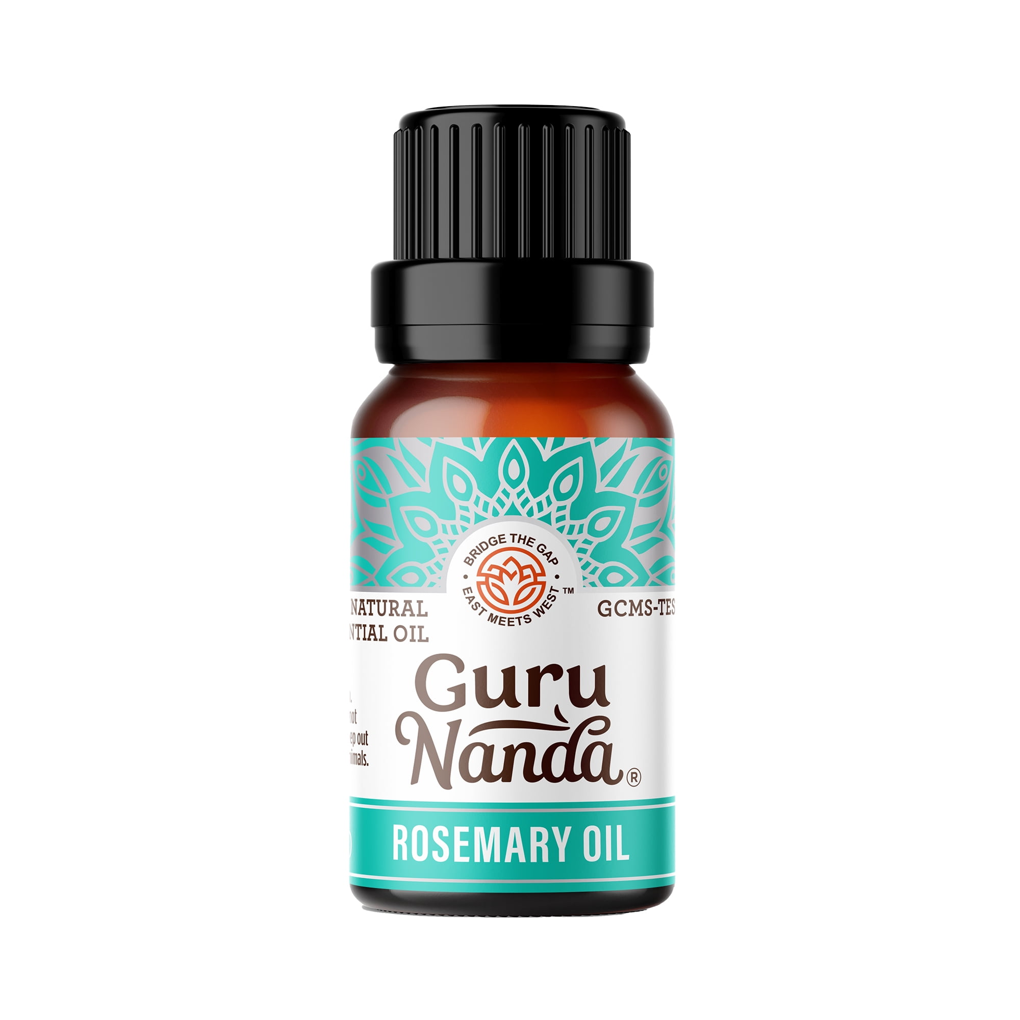 GuruNanda Rosemary Essential Oil, Pure & Natural, Aromatherapy & Diffuser, 15 mL