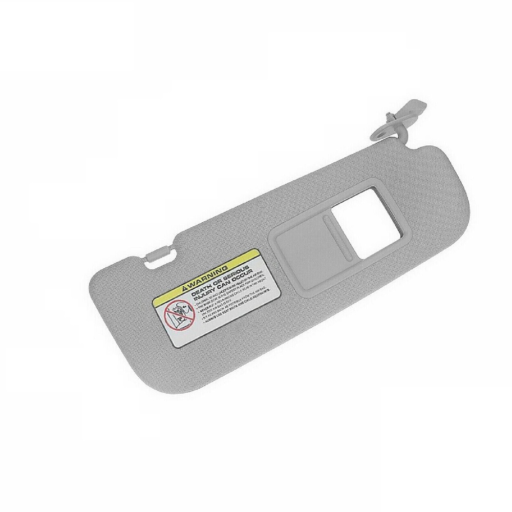 FYUU Right Passenger Side Sun Visor With Mirror for Hyundai Elantra 20112015