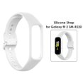 thumbnail image 3 of Correa de Muñeca de Repuesto de Silicona para Galaxy Fit 2 SM-R220 Blanca, 3 of 5