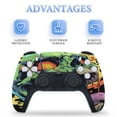 thumbnail image 4 of Psychedelic Zombie Skull Print PS5/PS5 Pro/PS5 Slim Digital Disc Skin Sticker For Console And Controller Skins, 4 of 7