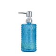 thumbnail image 1 of Inicio/Hotel/Botella de loción de vidrio for baño, 500 ml, soporte for jabón, transparente, cilíndrico, azul, transparente, gris, naranja y rosa, 1 of 4