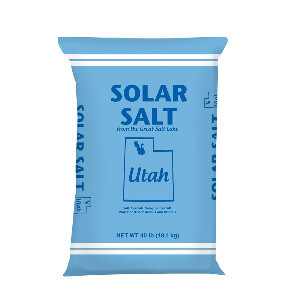 Morton Salt 40 lb Utah Solar Salt from Utah's Great Lake