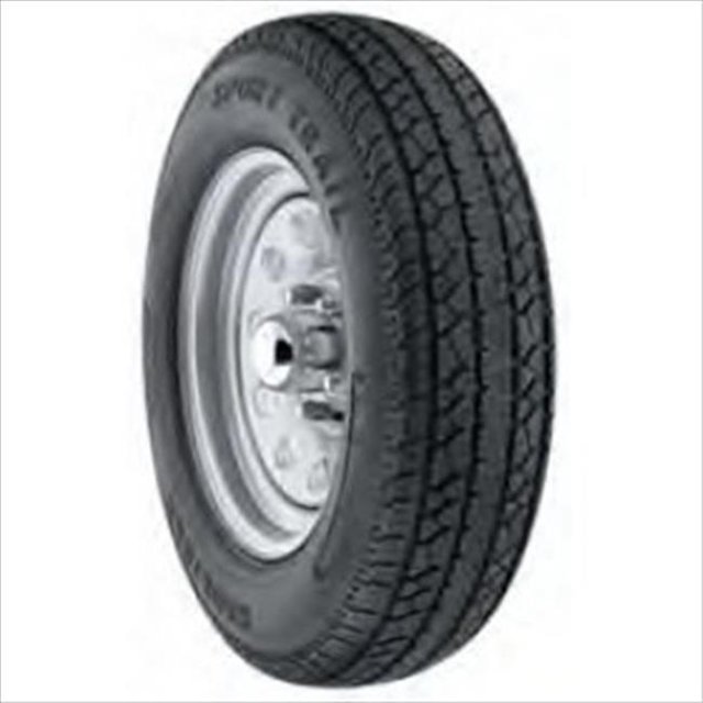 AMERICANA 3S440 Pneus et Roues de 14 Po à 5 Pattes Pneu&44; Blanc