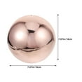 thumbnail image 2 of AURARMLET Sphère de Regard Jardin Balle Réfléchissante Acier Inoxydable Ronde 1Pcs, 2 of 8