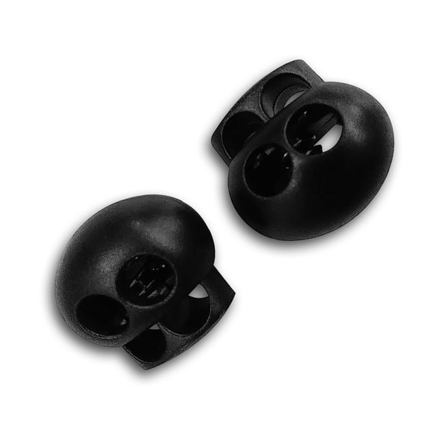 Yuarrent Pack of 10 Cord Stopper Plastic Anti-slip Stoppers Lanyard Shaped Round Drawstrings Holes with Rope Portable Fastener 2 Type3 NO3 Yuarrent HA6108-00B