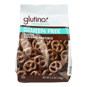Glutino Chocolate Pretzels, 5.5 oz (Pack of 12)