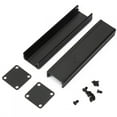 thumbnail image 1 of Aluminum Enclosure PCB Instrument Shell Electronic Cooling Box Black 25*25*100mm, 1 of 8