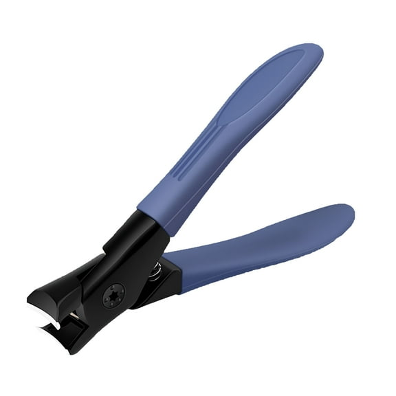 FACEGA Stainless Steel Wide Mouth Nail Clippers with Anti Splash Guard for Precise Nail Trimming