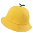 thumbnail image 4 of Krdevn Cute Sprout Kids Fisherman Hat Lightweight Wide Brim Sun Hat Summer Cap for Toddler Boys Girls, 4 of 6