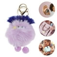 thumbnail image 3 of Unique Bargains 1 Pc Fashion Cartoon Cute Doll Handbag Charm Bag Accessories Purple, 3 of 5