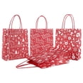 thumbnail image 1 of AIHOME 4 Christmas Kraft Paper Bags Christmas Day Gift Tote Bags Kraft Paper Bag Gift Bags, 1 of 1