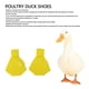 thumbnail image 3 of Zapatos Para Patos De Aves De Corral, 1 Par De Botines De Pato Transpirables A Prueba De Polvo, Tela Impermeable Para Caminar Para Aves Acuáticas, 3 of 7