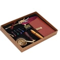 thumbnail image 1 of Stylo Plume, Kit de Stylo Sac d'Encre Durable et Robuste Design Sculpté Rétro pour Maison pour Bureau SP139006 Rouge Vin, 1 of 7
