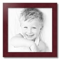 thumbnail image 2 of ArtToFrames 18x18 Inch Mahogany Picture Frame, This Brown MDF Poster Frame is Great for Your Art or Photos, Comes with 060 Plexi Glass (2WOM-3977), 2 of 8