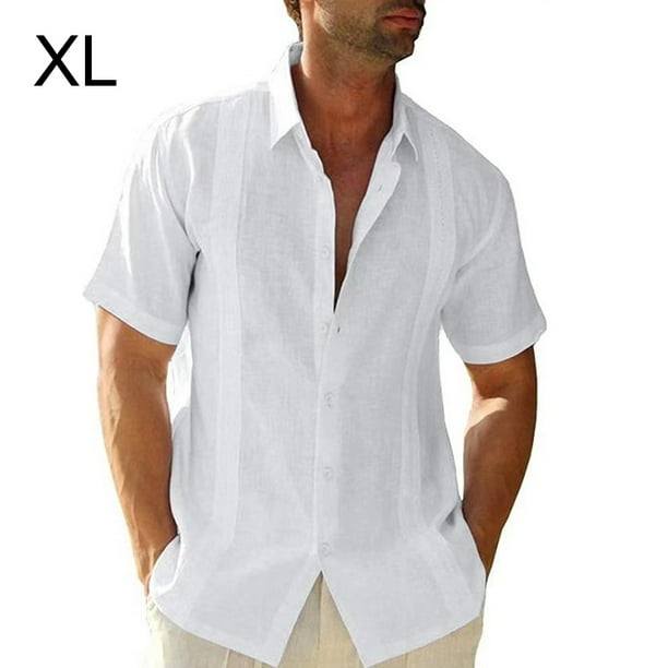 Ropa blanca para hombres de playa hotsell