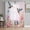 Pink, variant on Sheer Curtains 72 Inches Long 2 Panels Set for Bedroom, Pink Flower Semi Sheer Curtains for Windows, Spring Floral Elegant Butterflies Birds Farmhouse Voile Window Treatments Rod Pocket Curtain